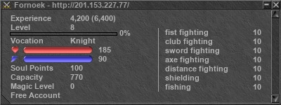 Signature for player Fornoek