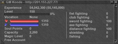 Signature for player GM Konde