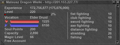 Signature for player Mateusz Dragon Wielki