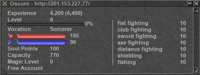 Signature for player Oscuro