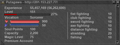 Signature for player Putagawa