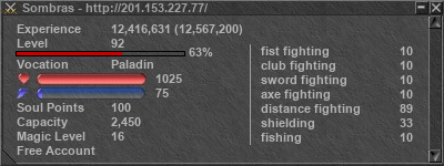 Signature for player Sombras