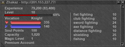 Signature for player Zhakaz